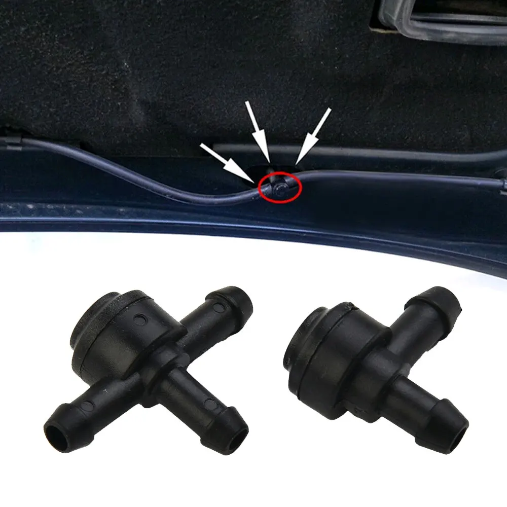 Car Wiper Spray Windshield Washer Check Valve for Volvo S80 1999-13 V70 S60 XC60 XC70 C30 V50 S40 XC90 S70 C70 31391513 9178897