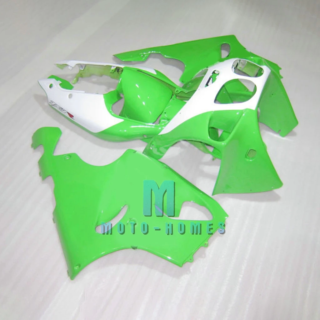 Fairing Kit For Kawasaki Ninja ZX7R Green White Fairings Set 1996 1997 1998 1999 2000 2001 2002 2003 ZX 7R Rebuild Motorcycle