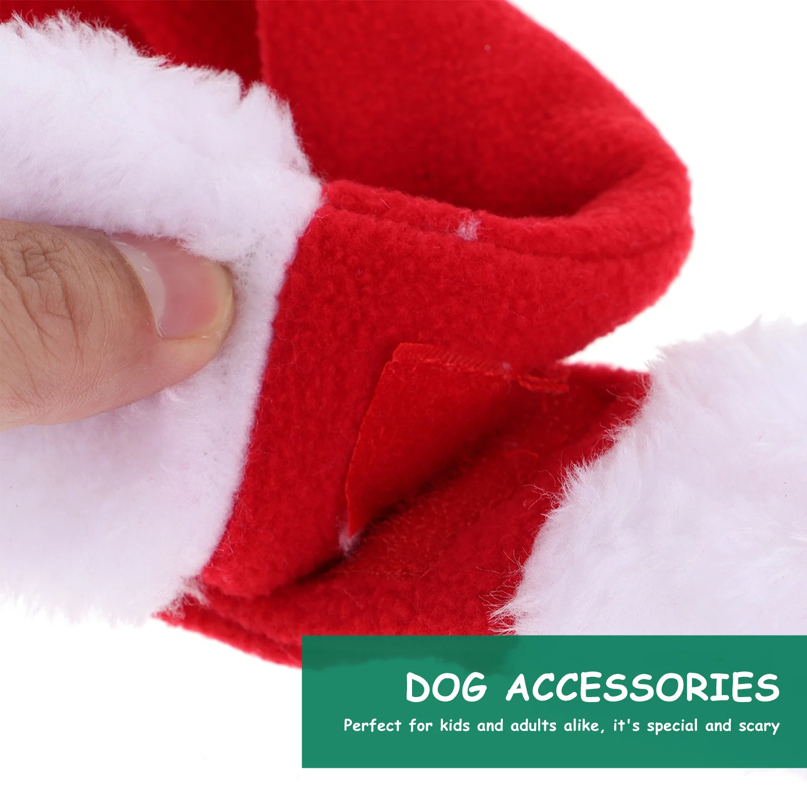 

1Set Pet Xmas Decor Bright Colors Fashion Outlook Dog Neckerchief Christmas Party Dress Up Supplies Dog Xmas Hair Clasp