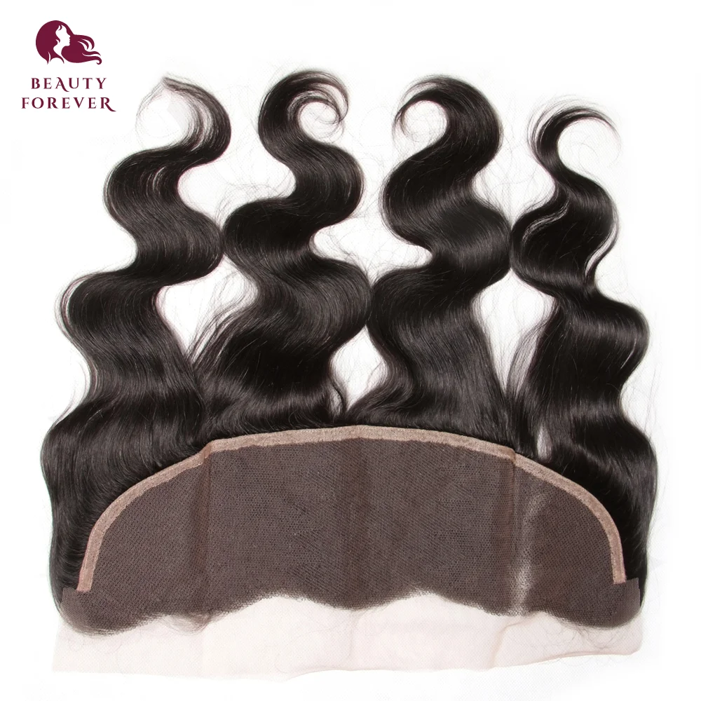 ความงามตลอดกาลบราซิล Body Wave ลูกไม้ด้านหน้าปิด13*4ฟรีหู Virgin เส้นผมมนุษย์10-20นิ้ว Gratis Ongkir