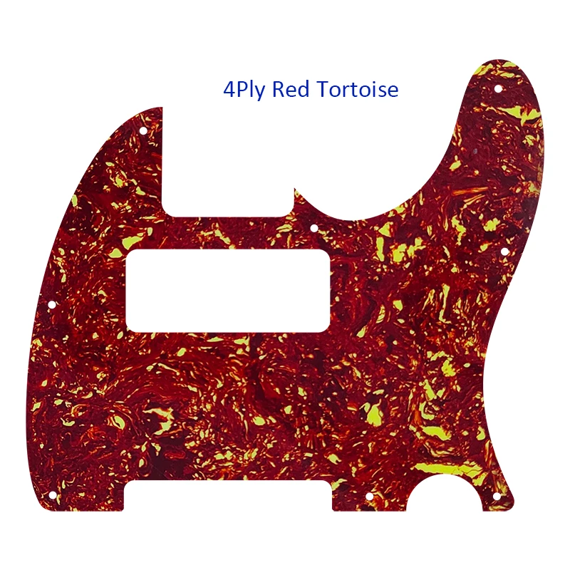 Pleroo CUSTOM Guitar Parts -For US Standard 8 Screw Holes P90 Tele Telecaster Guitar Pickguard Scratch Plate, Multicolor Choice