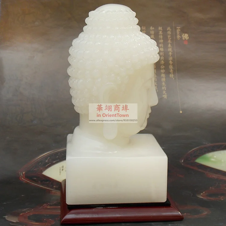 Myanmar Thailand Laos Cambodia Jade Stone Buddha seal Sakyamuni ornament jade Stone stamper Afghanistan white jade Buddha signet