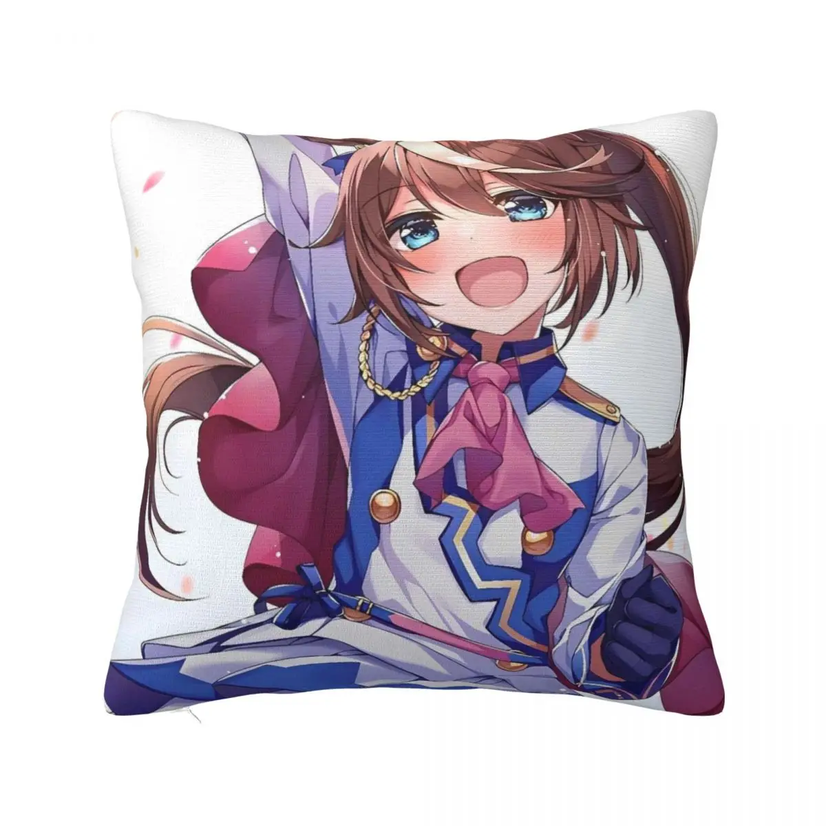 Pillow Cover Tokai Teio Graphic Cushion Cover Umamusume Pretty Derby Cute Funny Pillow Case For Sofa Home Decorative Pillowcases