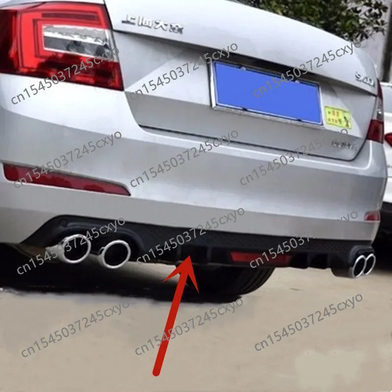 

For Skoda Octavia 2014 2015 2016 2017 2018 High Quality ABS Rear Bumper Lip Trunk Spoiler Rear Diffuser Protector Car Styling