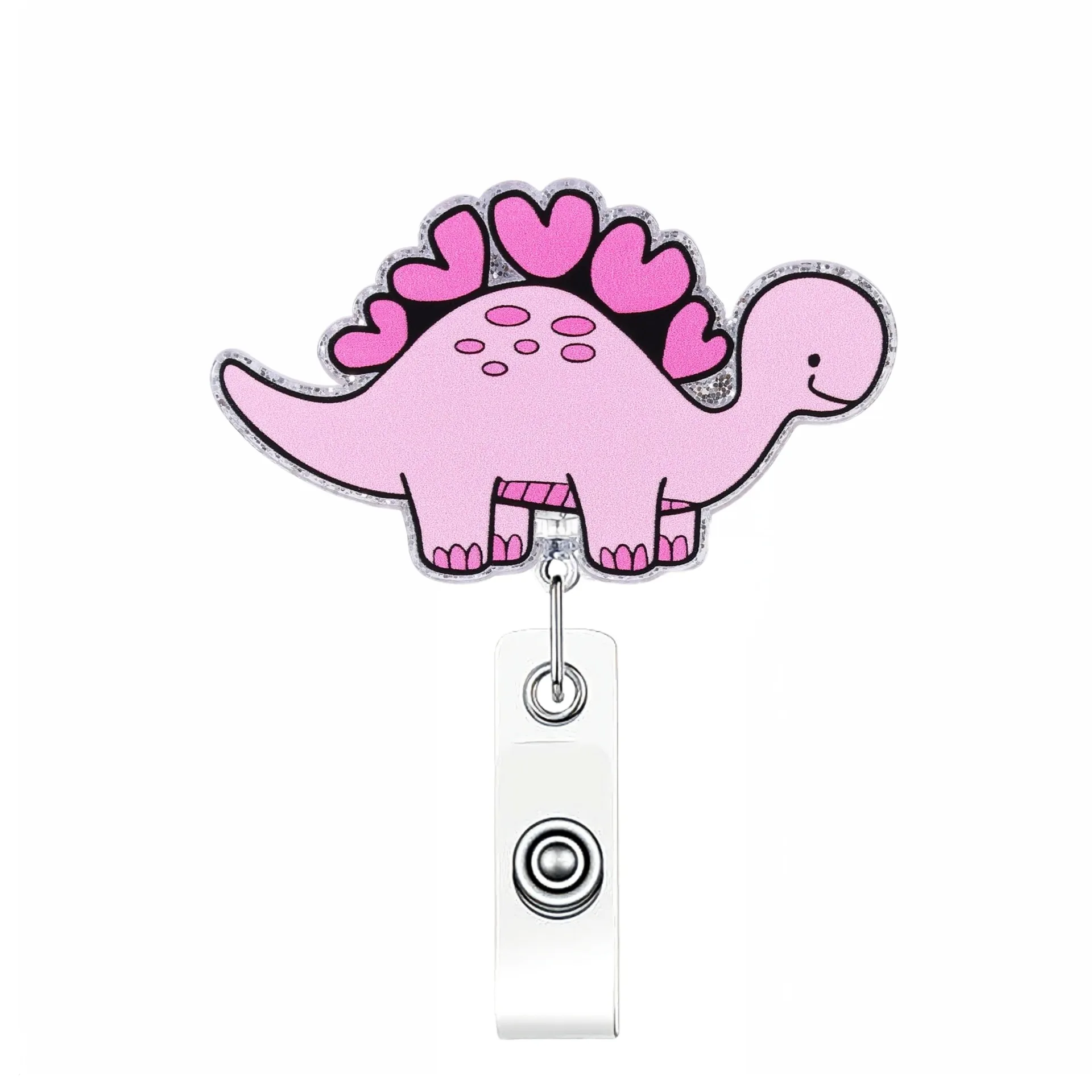 

Swivel Badge Holder Acrylic Acrylic Badge Holder Cute Badge Reel Cute For Valentine'S Day Gift Id Display Nurse