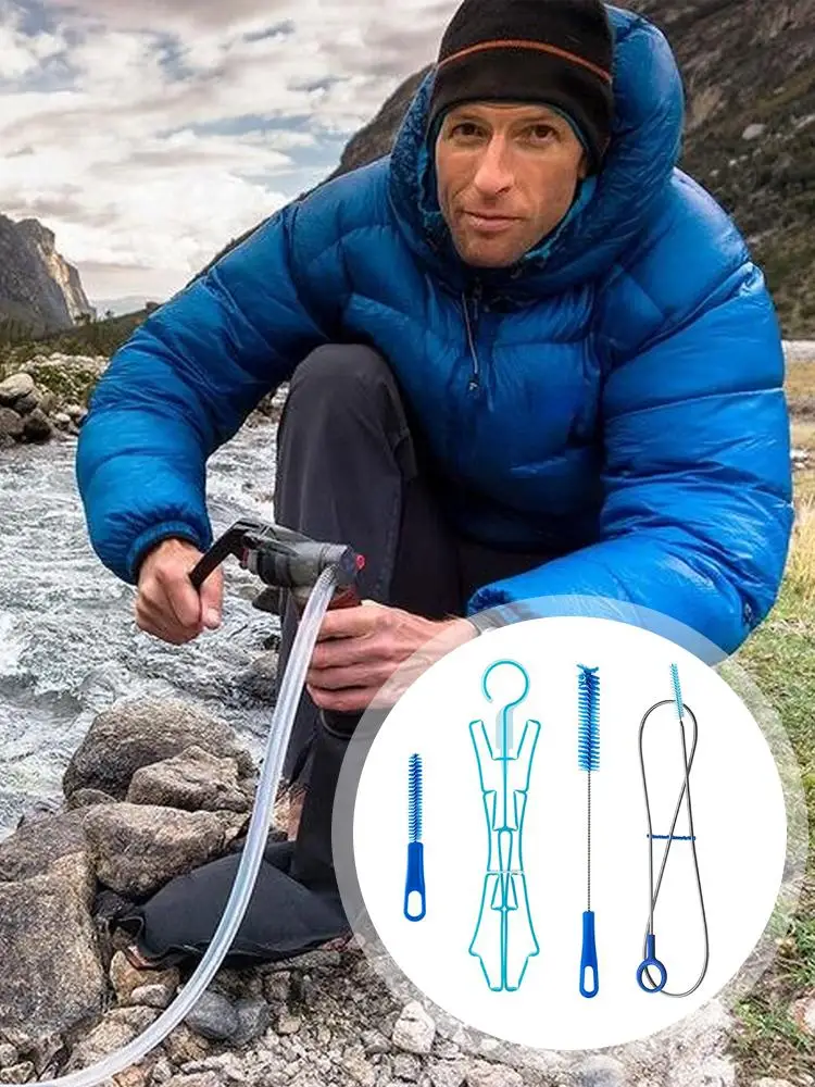 AliExpress NONE Multipurpose Water Bag Cleaning Kit Cycling Water Bladder Brush Set Outdoor Hydration Pack Cleaning Tools for Camping Hiking