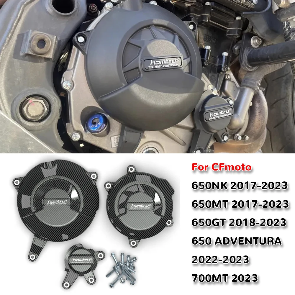 

Engine Protection Cover For CFmoto 650NK 2017-2023 650MT 2017-2023 650GT 2018-2023 650 ADVENTURA 2022-2023 700MT 2023