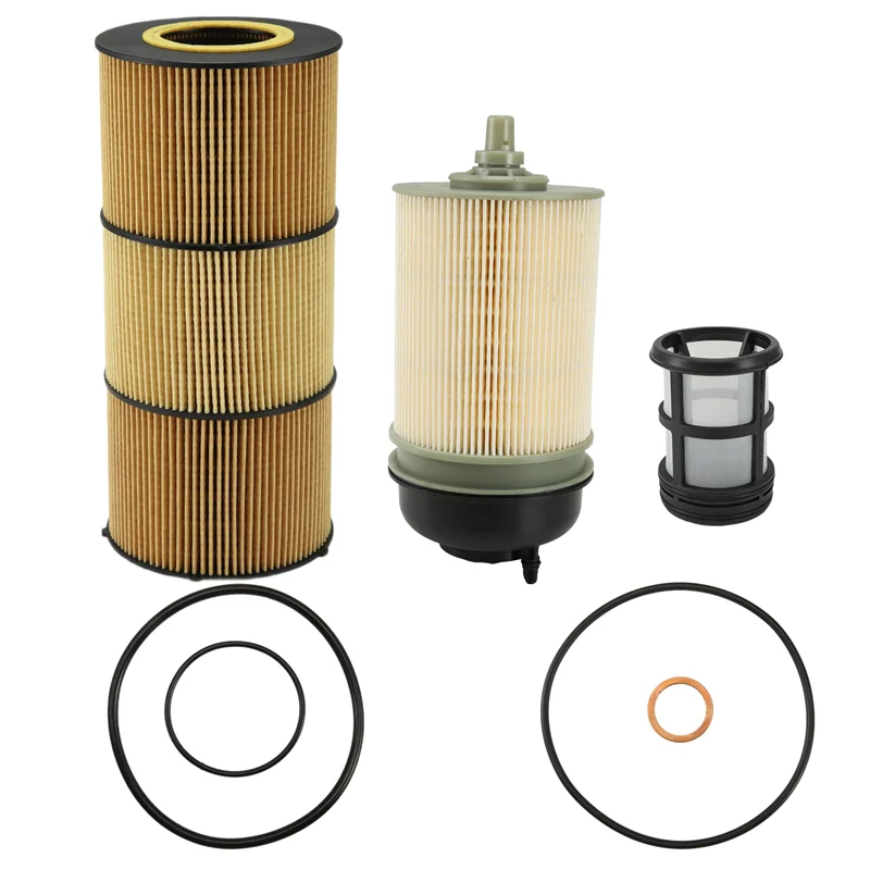 

AB16-For Donaldson Truck Engine Oil Fuel Filter With Gasket LF17511 PF9908 For Detroit Diesel Freightliner