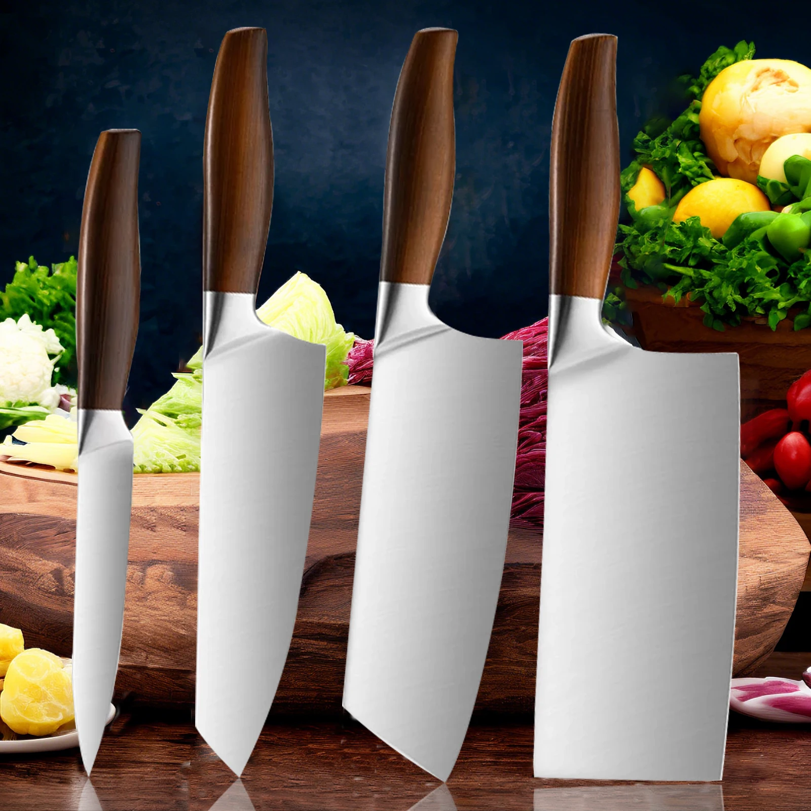 

High quality seiko stainless steel kitchen knife, chef's knife set, kitchen knife kitchen knife multi-purpose knife Chef's knife