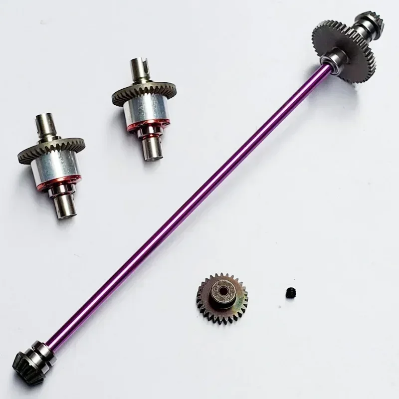 

Metal Main Central Axle Drive Shaft Differential Gear Upgrade Parts for Wltoys 124019 124018 1/12 RC Car Accessories