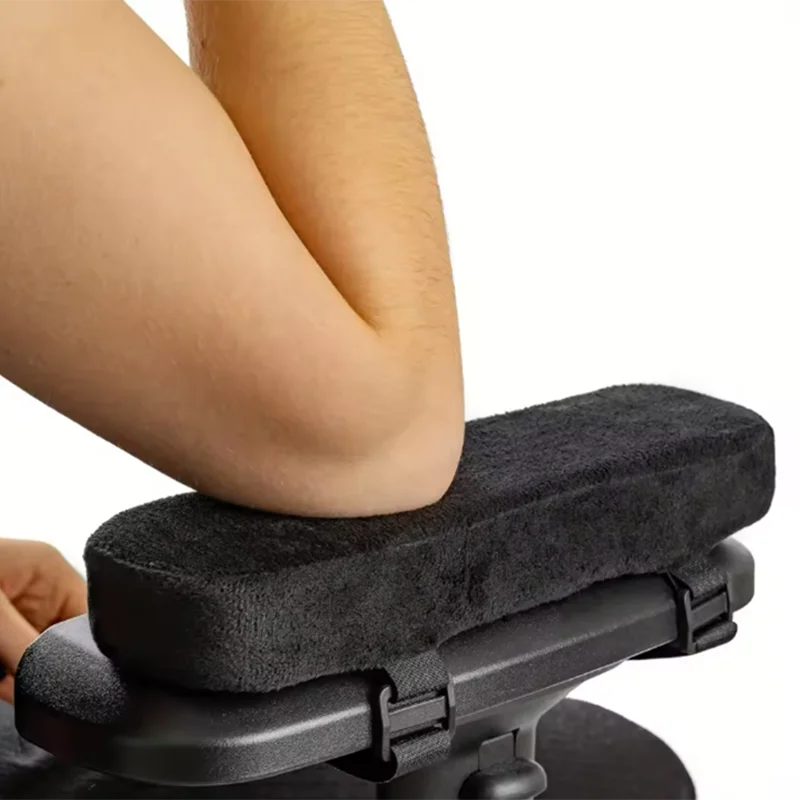 Memory Foam Armrest Pads for Office Chair Elbow Support Cushion for Arm Pressure Relief, Universal Fit Covers for Desk Chairs