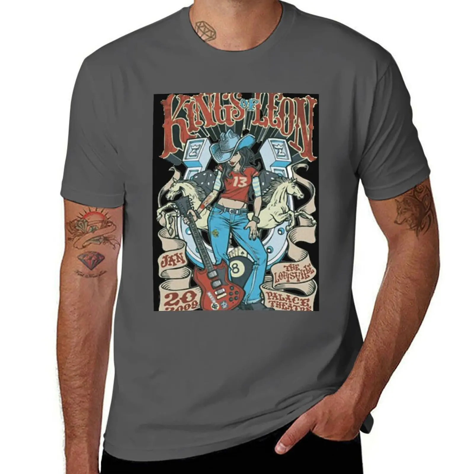 

Kings Leon of T-Shirt Fashion Simple Casual Tee Shirt