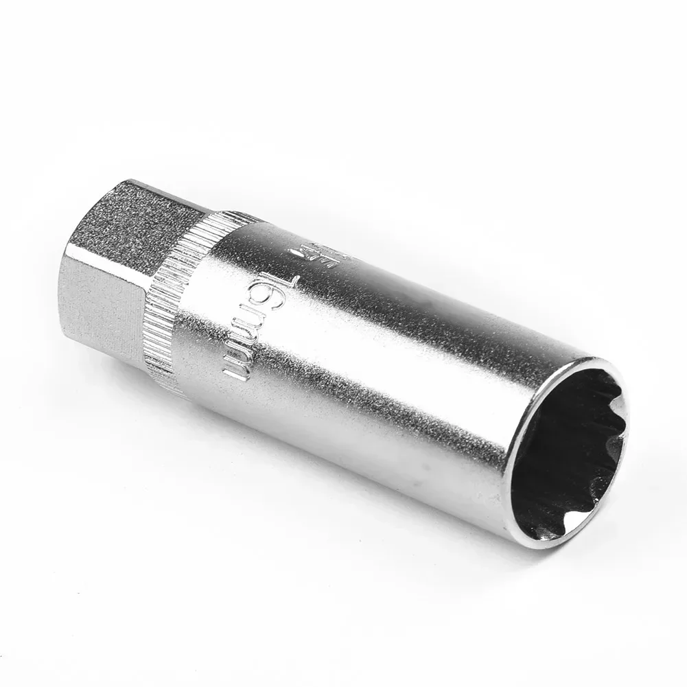 1x 90mm Magnetic Spark Plug Socket Wrench For BMW 16MM Spark Plugs Removal Tool Chrome Vanadium Alloy Steel Tools Accessories