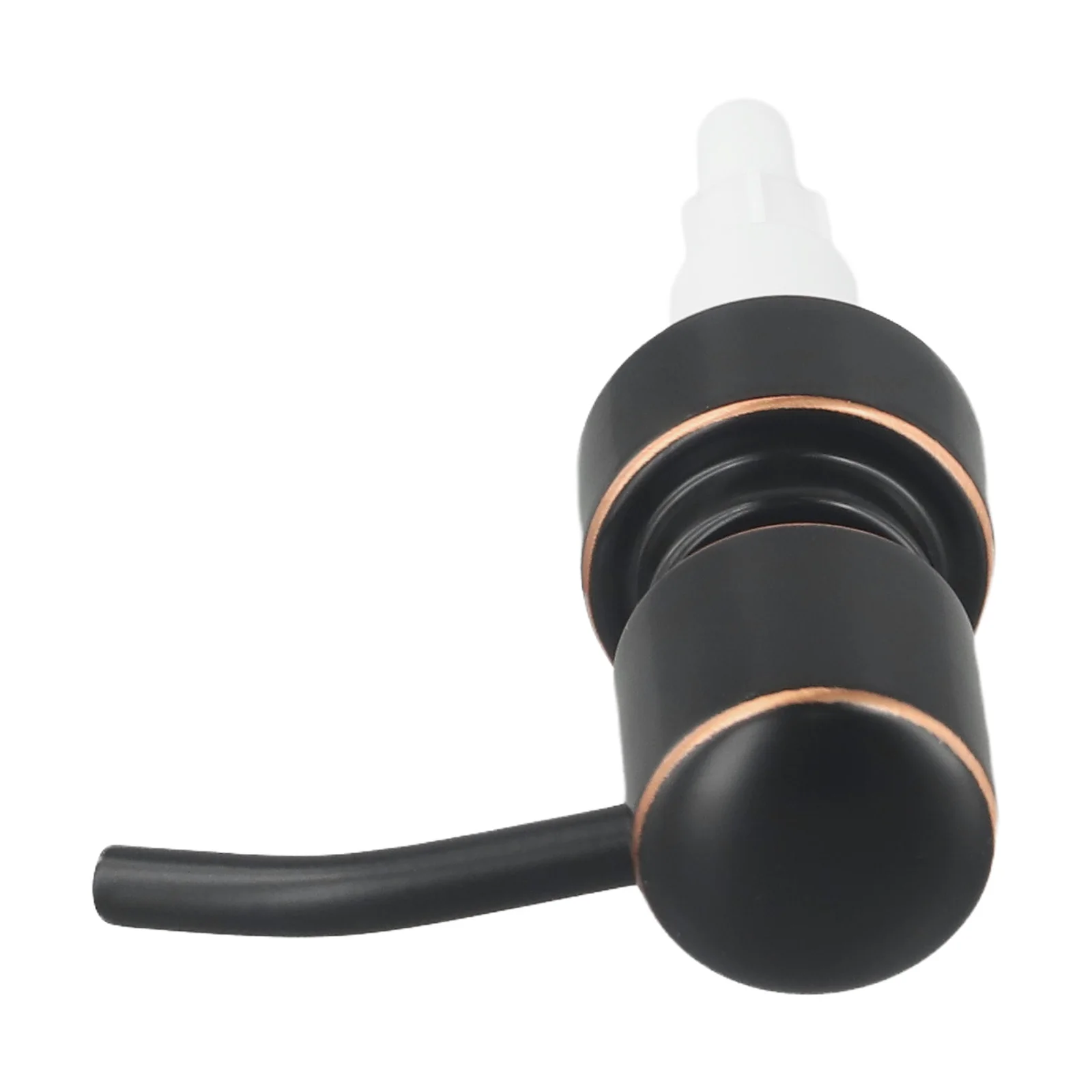 Cabezal de bomba resistente, cabezal de prensa de rosca de acero inoxidable 304 con tubo de 11cm, accesorios de baño, práctico y nuevo