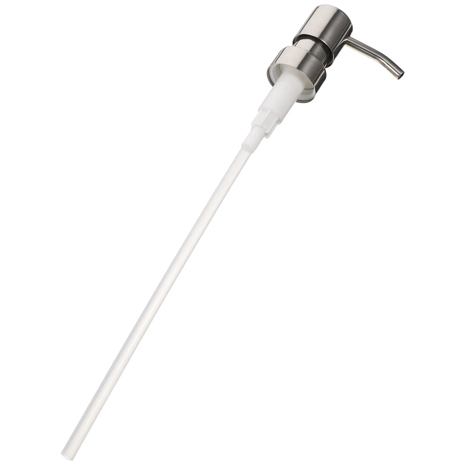 Soap Dispenser Pump 28 Thread Size Stainless Steel Rust Proof Lotion Pump Dispenser Lid for Bottles Stainless Steel Lids