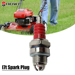 Three-sided Pole Spark Plug L7T 2 Stroke Electrode Gasoline Chainsaw Brush Cutter Engine 2500 3800 4500 5200 Replace Accessories