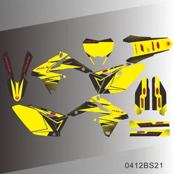 For SUZUKI RMX 450Z RMX450Z 2010 2011 2012 2013 2014 2015 2016 2017 2018 2019 2020 Graphics Decals Stickers Background