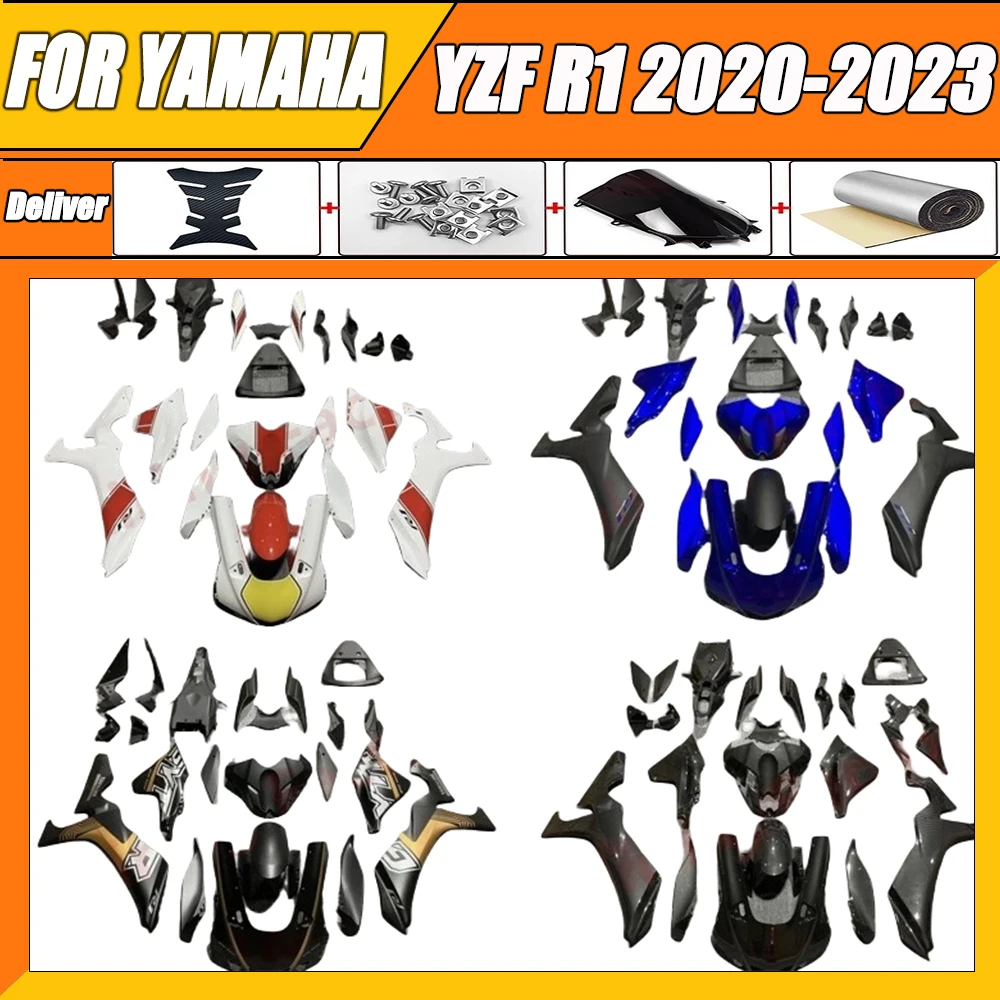 

Motorcycle ABS Injection mold Body full Fairing Kit For Yamaha YZF R1 YZFR1 2020 2021 2022 2023 20 21 22 23 fairings kits zxmt