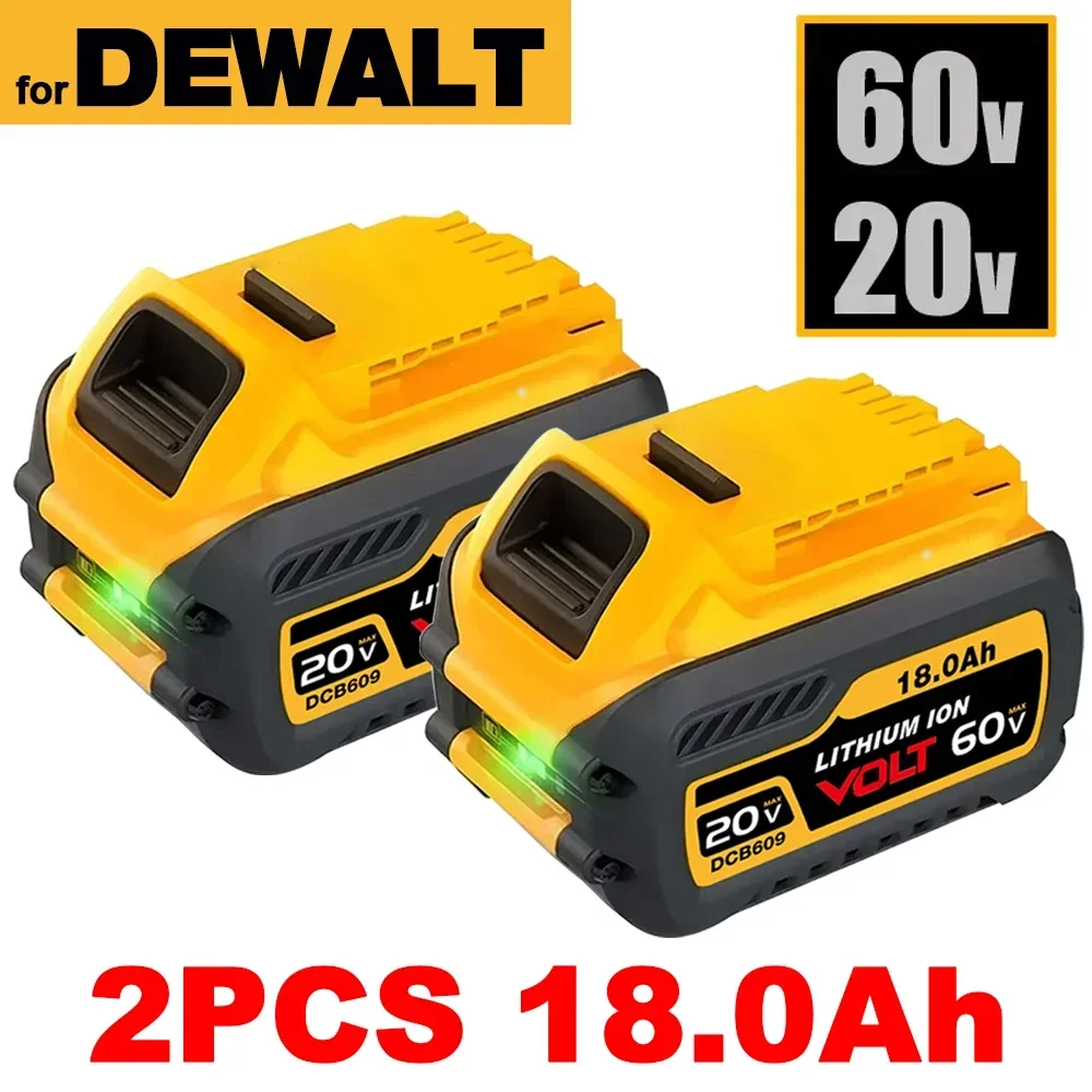 

2025 For DEWALT 20V/60V MAX compatible DCB609 DCB547-XJ DCB200 DCB201 DCB609 DCB182,DCB204 Batería for flexvolt 60v max battery