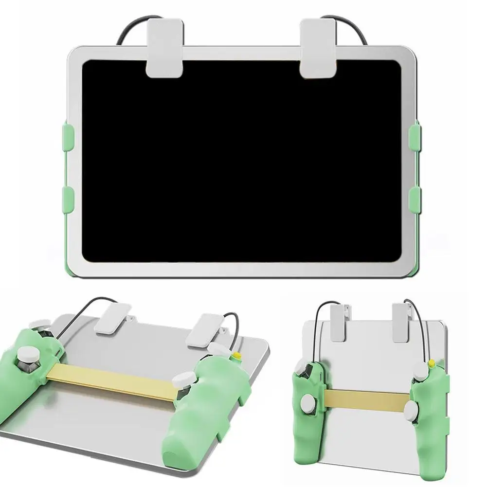 

Tablet Game Controller Tablet Game Handle Upgrade 6/8-Finger PUBG Gamepad Buttons Mobile Game Controller For Feiyu V4/V6/V8