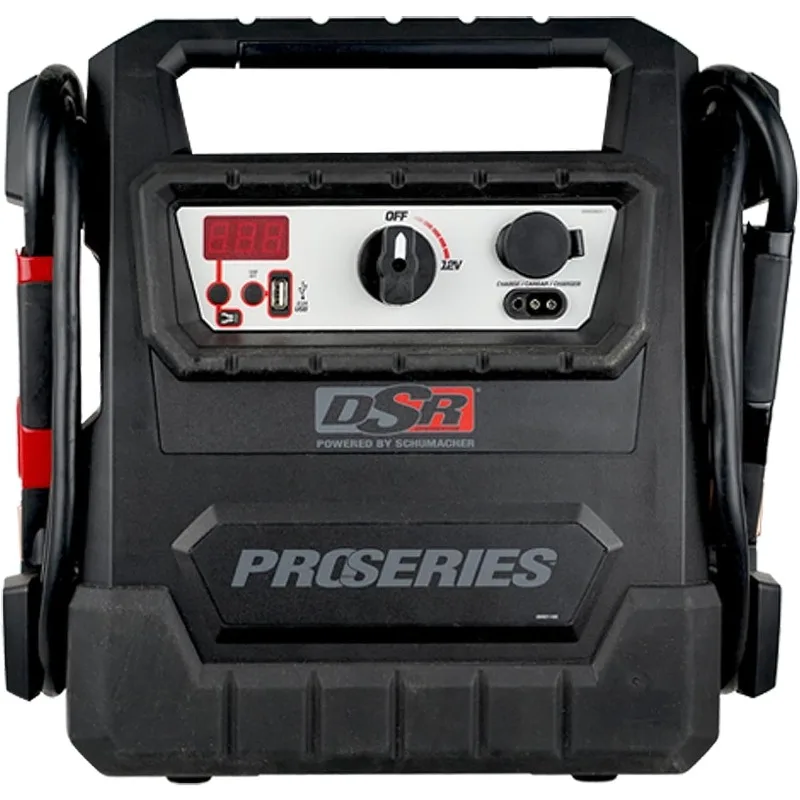 DSR159 - ProSeries Jump Starter - 12V 4000 Peak Amps Portable Car Jump Starter & Maintainer - Jumper Cables with Battery Pack