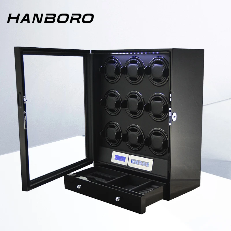 

HANBORO rocking watch, mechanical watch, home automatic winding, storage watch box, chain swing, placement and turning watch