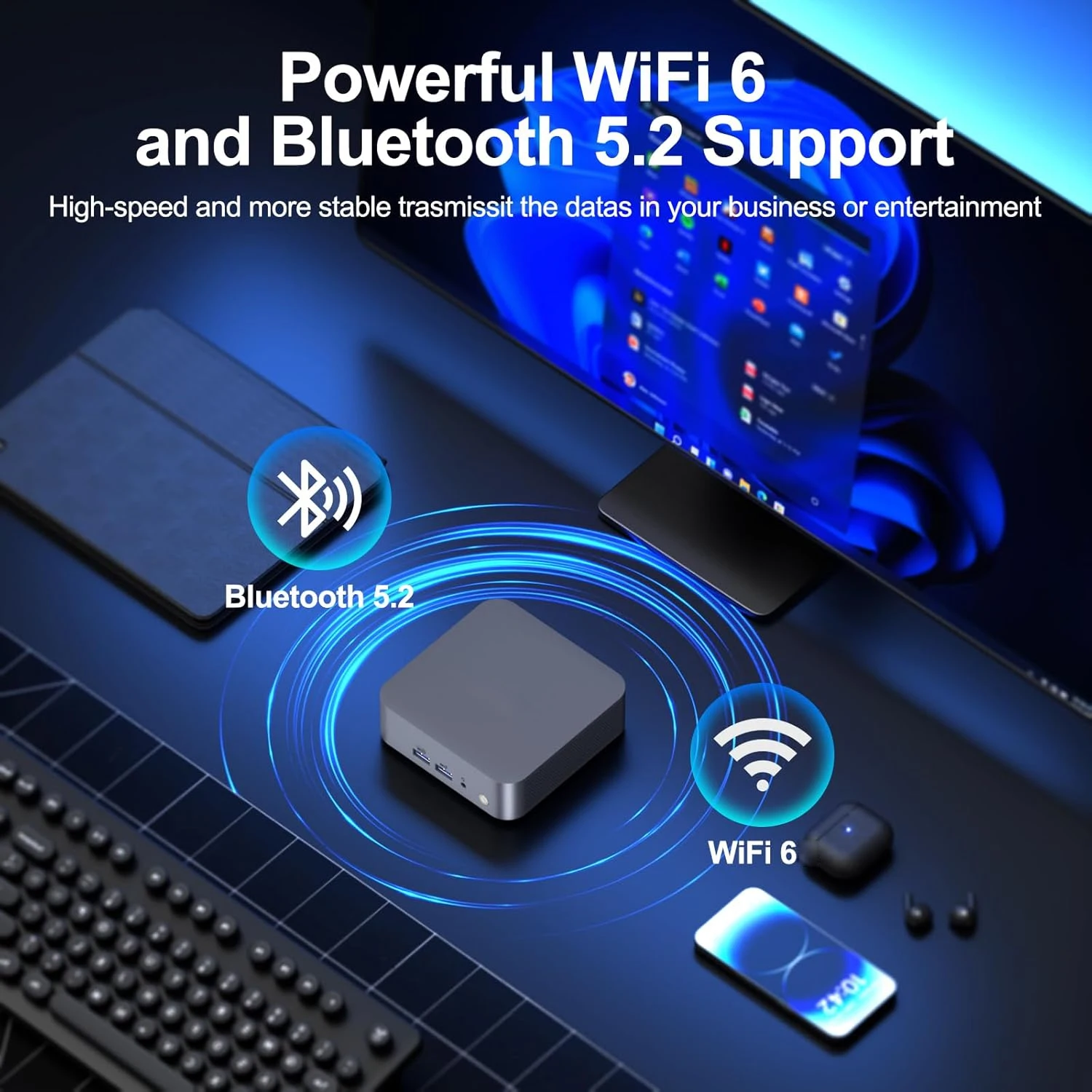 كمبيوتر صغير محمول جديد Core i9 8950HK Celeron N5095A Windows 11 Pro 16GB LPDDR4 512GB 1TB M.2 SSD مكتب دراسة كمبيوتر مكتبي