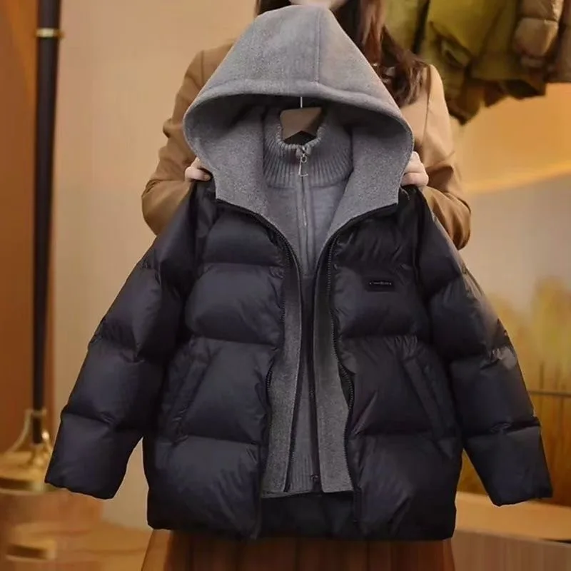 Teenagers Winter Boys Down Jacket Keep Warm Fashion Boys Coat Hooded Zipper Boys Outerwear Birthday Gift 5-14 Years Kids Clothes