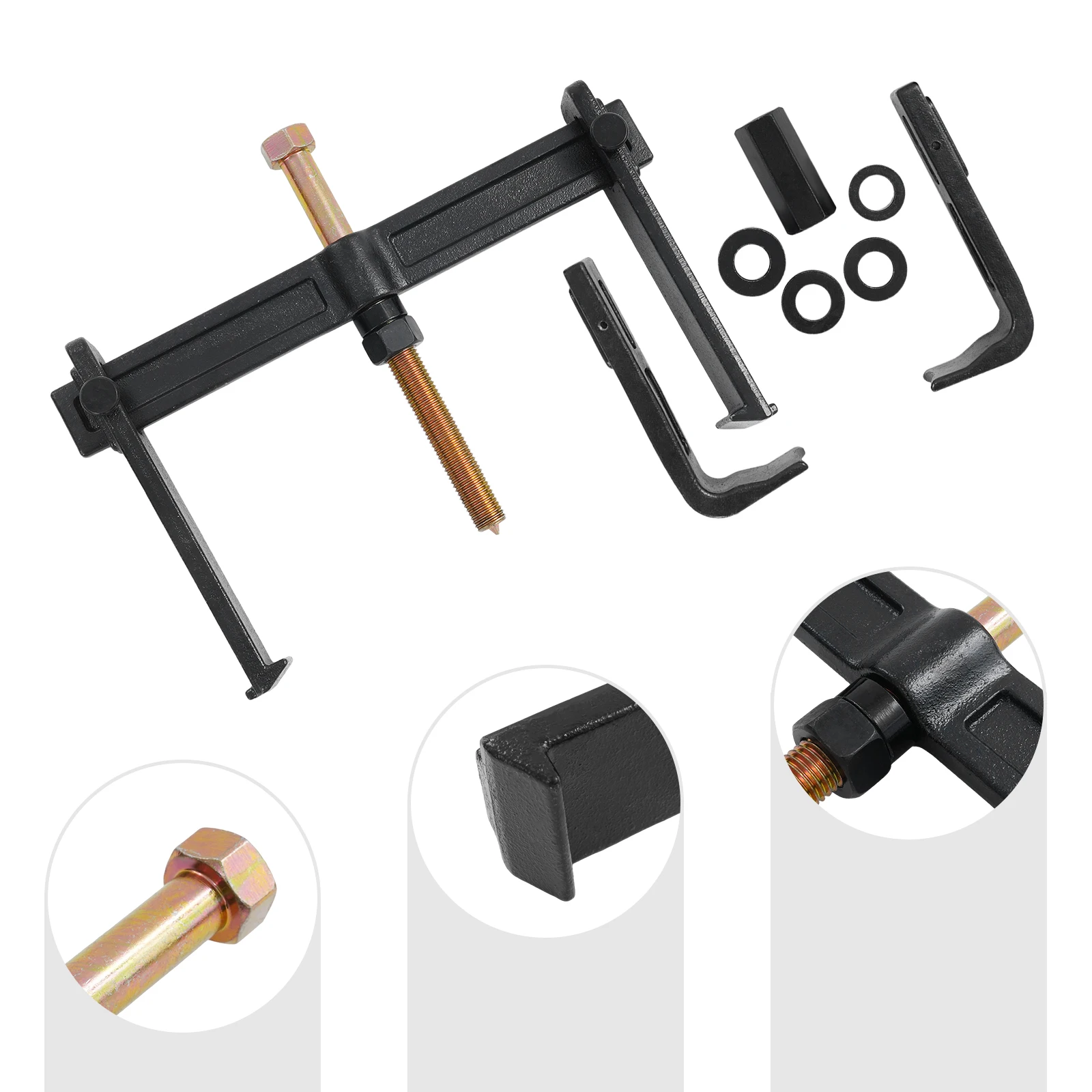 78830 طبلة محور شديدة التحمل ومجموعة سحب دوارة - أداة مزورة 8.5 طن مع 3 محولات لإصلاح فرامل السيارات والشاحنات وسيارات الدفع الرباعي