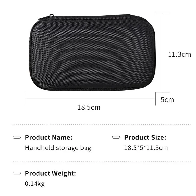 For RG406H Protective Case Scratchproof Storage Bag DA Game Console Durable Travel Cover Accessory Organizer Portable Pouch