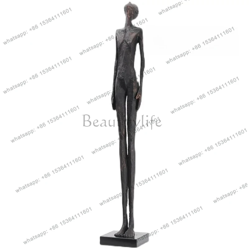 

FGGrandi ornamenti dal pavimento al soffitto Decorazioni artistiche Hotel clubhouse Lobby Decorazione morbida Scultura di figure