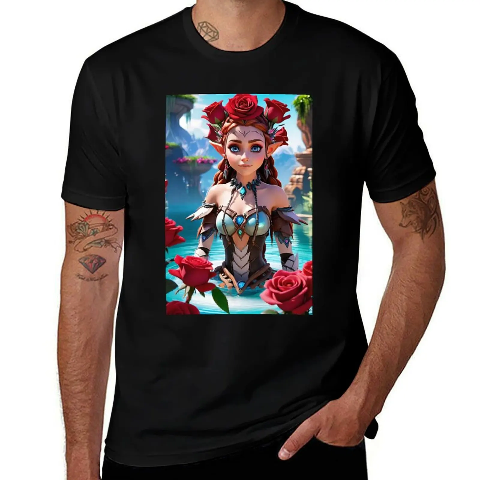 

Cute Fairy Elf T-Shirt new gifts and t-shirts cotton graphic tees vintage clothes hippie clothes tee shirts for men