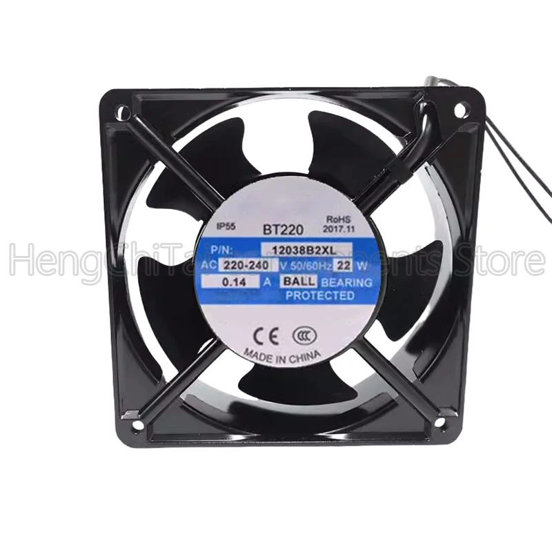 Original 100% Working 12038B2XL 220V 0.14A 22W cooling fan