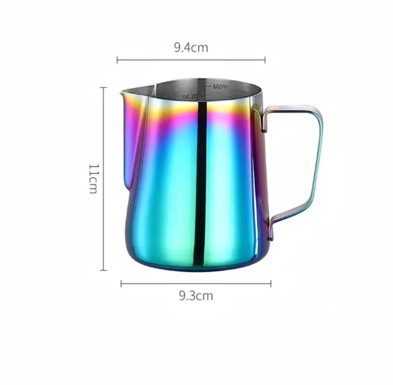 350/600/900 ml Milchkännchen Aufschäumen Krug Mit Skala Edelstahl Kaffee Tasse Krug Latte Espresso Dampfenden cappuccino Tasse