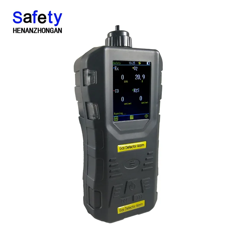 S316  portable pump suction gas detector, oxygen gas alarm monitor