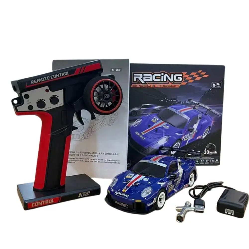 WLtoys 284191 284019-A Upgraded Gyro 1/28 RC Drifting Car 4WD High Speed Radio Control Model 2.4G Drift Racing Vehicle Mini Gift image 3