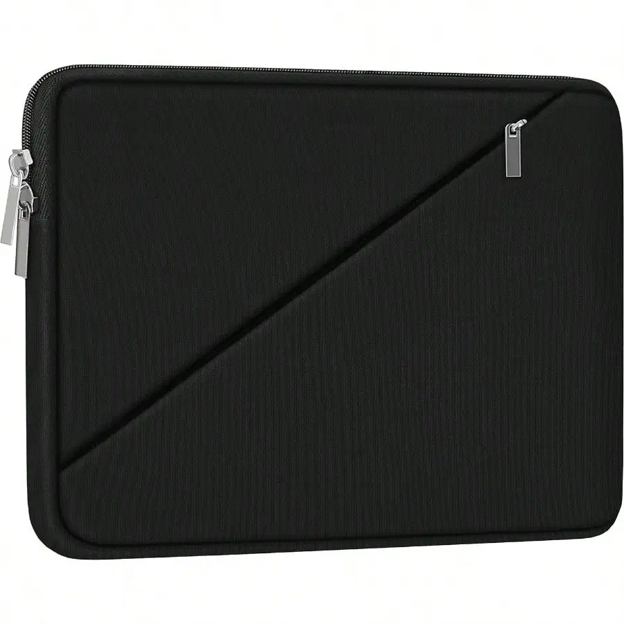 

Laptop Sleeve Case 15.6 Inch Traveling Carrying Computer Sleeve Bag With Zippered Pocket Shockproof Protective Laptop Cover Comp