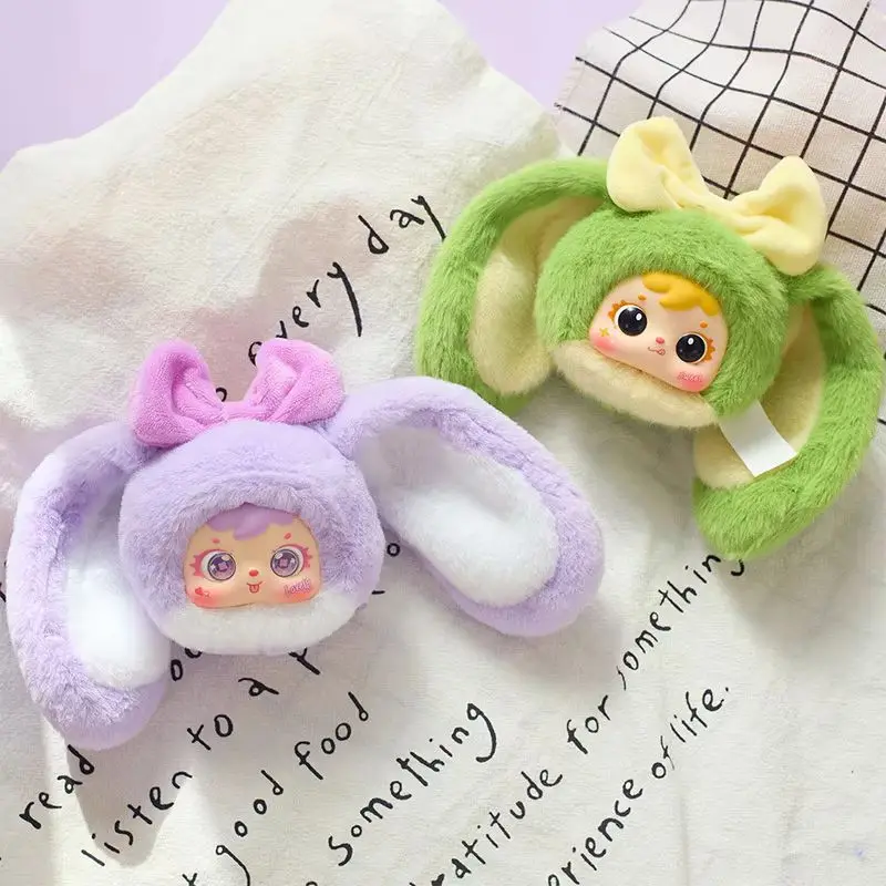 

Samuel Colorful Little Rabbit Series Vinyl Face Plush Blind Box Hanging Bag Decoration Trendy Toys Mystery Box Birthday Gifts