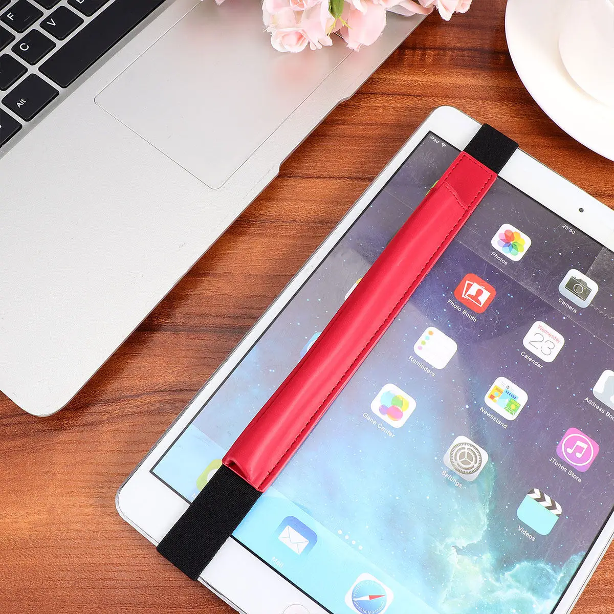 

Чехол для стилуса с эластичной лентой, красный защитный чехол, простой в использовании, устойчивый к царапинам, ударам и грязи, чехол для сенсорной ручки