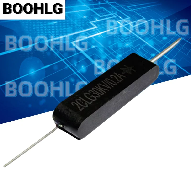 1PCS 200ma 30kv 100ns 2CLG30KV0.2A High Voltage Diode High Frequency Voltage Doubling Rectification Silicon Stack Particle