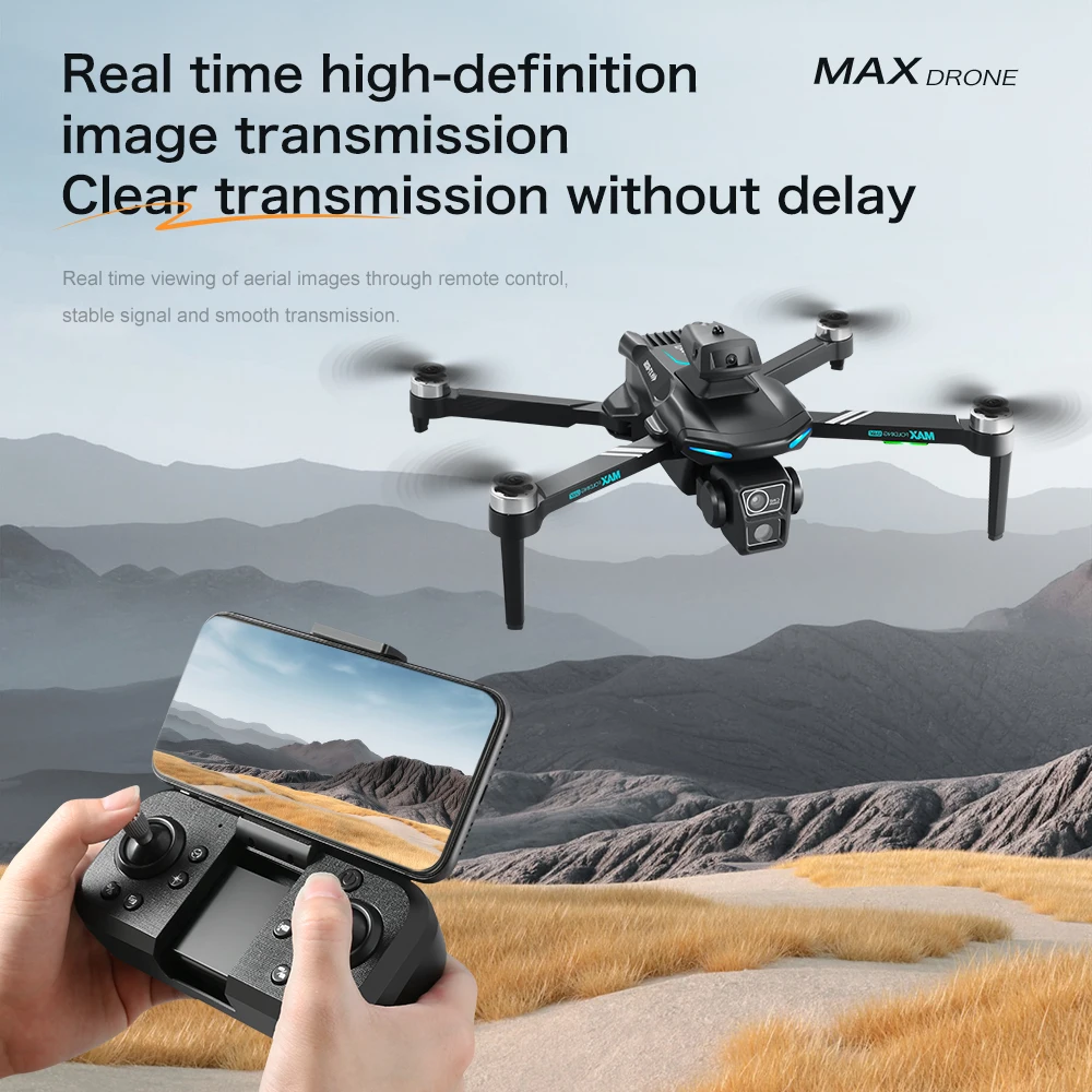 New XT606 Drone 8k Profesional 4K HD Camera Obstacle Avoidance Aerial Photography Optical flow Foldable Quadcopter  RC