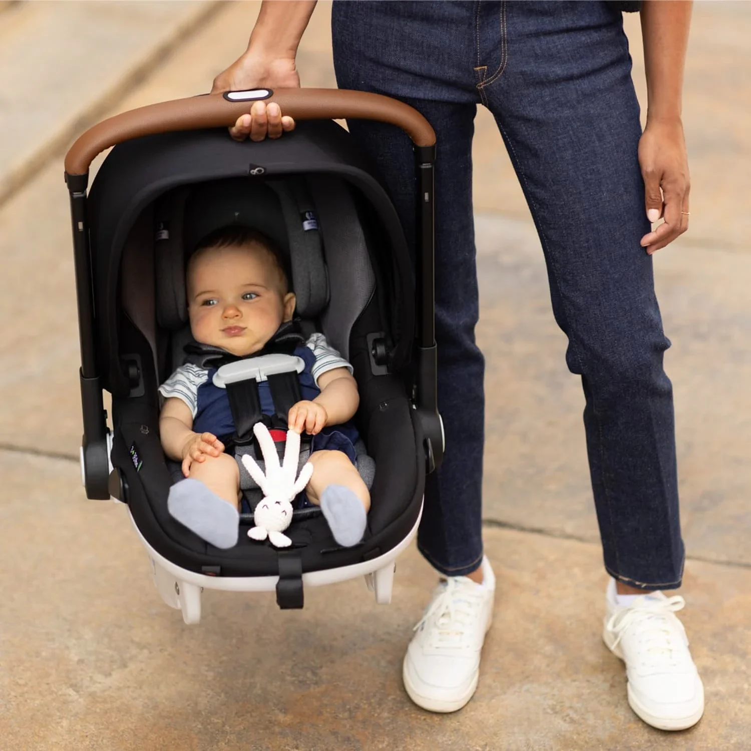 Christmas.Carryall Storage Infant Car Seat and Stroller Combo (Boone Gray)