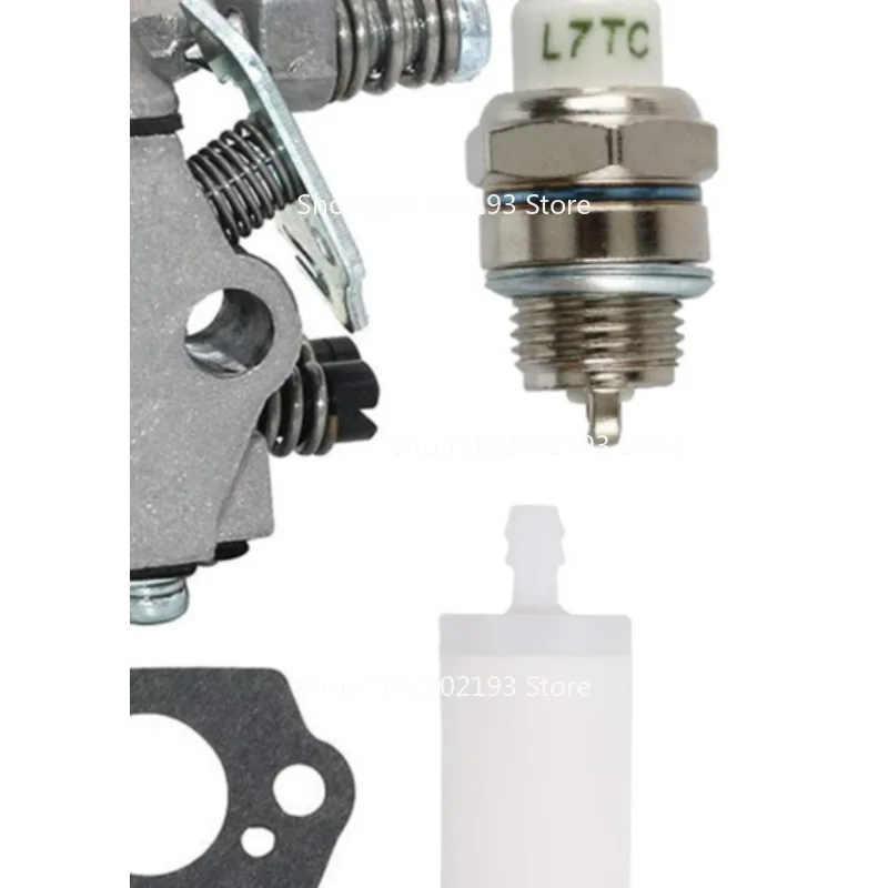 Carburetor Spark Plug for HUSQVARNA 40 240 240F 240R 245 245R 245RX JONSERED GR41 GR44 GR50 RS41 RS44  WALBRO WT-99-1 WT-99