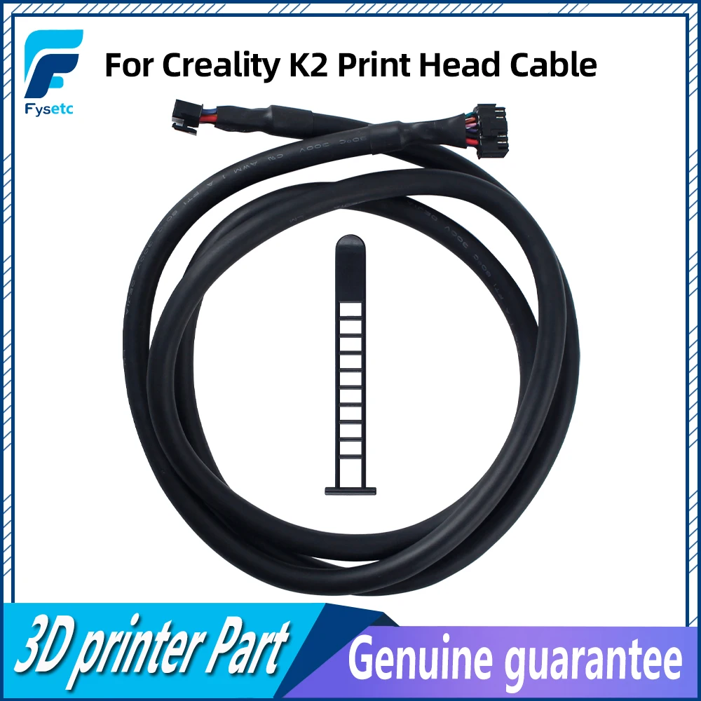 

Кабель для печатающей головки Creality K2/K2 Pro, простой в установке и использовании, для 3D-принтеров Creality, кабель для печатающей головки K2.