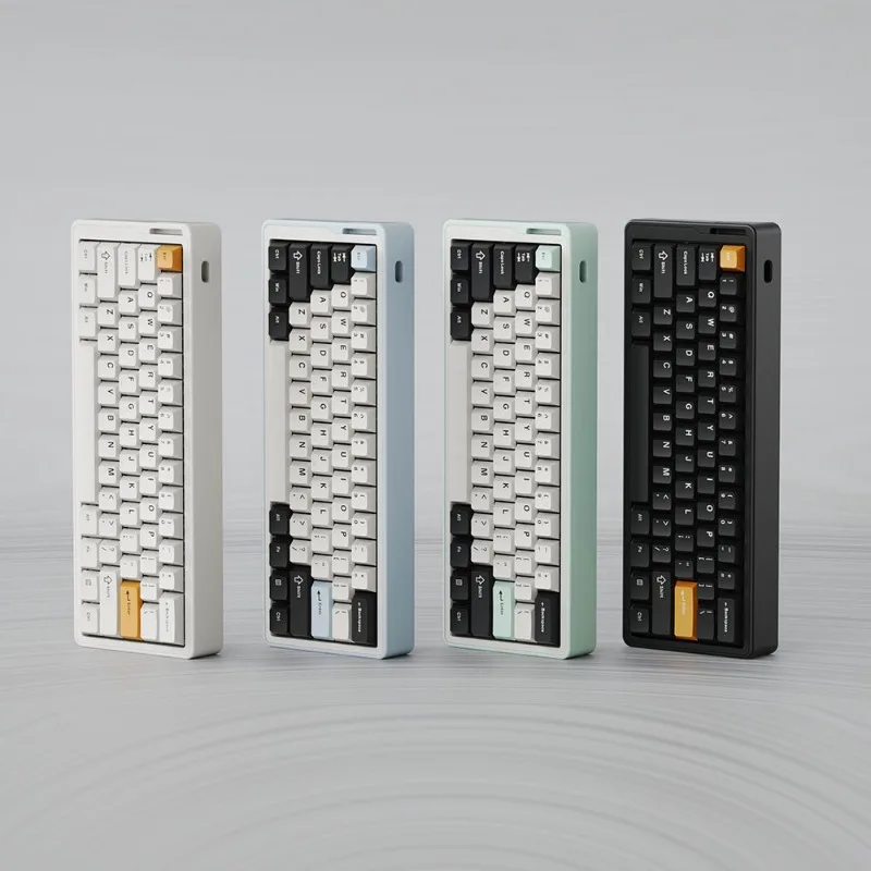 

Flow60 Magnetic Switch Keyboard Kit Gasket-TOP-Hull Triple Structure Ergonomics Keyboard Kit Gaming Office Mechanical Keyboards