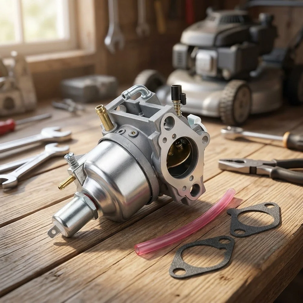 15003-2801 Part Carburetor Replacement Direct Replacement Design Metal Construction Includes Fuel Line Essential Gasket Included