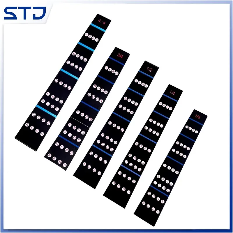 3pcs violin Beginners Fretboard for 4/4 3/4 1/2 1/4 1/8 Violin Fingerboard Marker Sticker violin Indicator Position violin parts