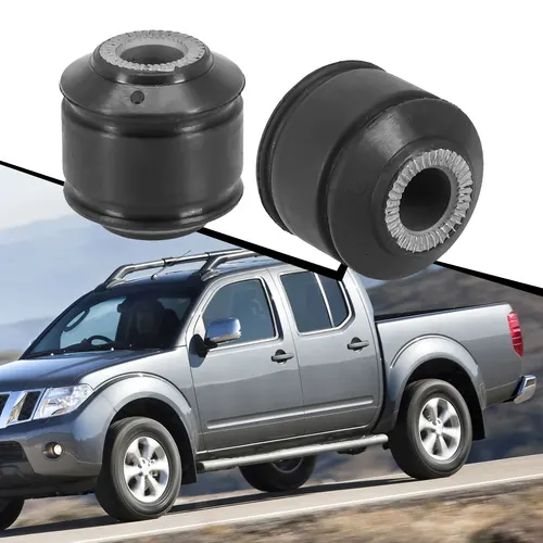2 uds casquillo amortiguador de impacto frontal para Nissan Pathfinder R51 Navara D40 56219-5X00A piezas de reparación de casquillo de choque