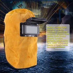 Durable Good Quality Heat Resistant Breathable Welding Helmet Protection Mask with Lens