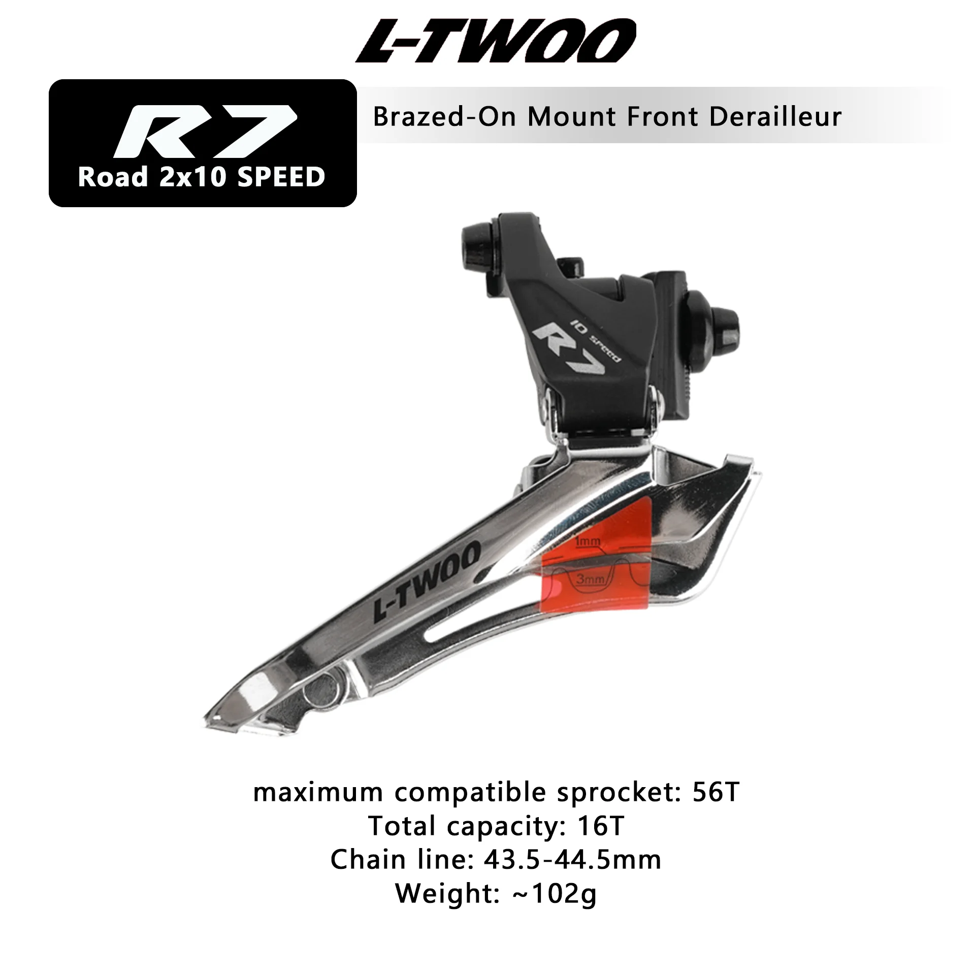 LTWOO R7 Cable Brake 2x10 Speed 20s Road Groupset, Shifter Rear Derailleurs Front Derailleurs 4700 R3000